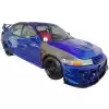 ModeloDrive Carbon Fiber EVO5 Wide Body Fenders (front) > Mitsubishi Evolution EVO5 EVO6 1998-2001> 4dr - Image 14