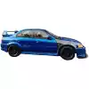 ModeloDrive Carbon Fiber EVO5 Wide Body Fenders (front) > Mitsubishi Evolution EVO5 EVO6 1998-2001> 4dr - Image 17