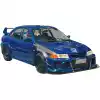 ModeloDrive Carbon Fiber EVO5 Wide Body Fenders (front) > Mitsubishi Evolution EVO5 EVO6 1998-2001> 4dr - Image 18