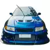 ModeloDrive Carbon Fiber EVO5 Wide Body Fenders (front) > Mitsubishi Evolution EVO5 EVO6 1998-2001> 4dr - Image 19