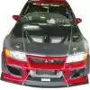 ModeloDrive Carbon Fiber EVO5 Wide Body Fenders (front) > Mitsubishi Evolution EVO5 EVO6 1998-2001> 4dr - Image 10