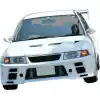 ModeloDrive FRP BSPD Front Bumper > Mitsubishi Evolution EVO5 EVO6 1998-2001> 4dr - Image 12