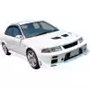 ModeloDrive FRP BSPD Front Bumper > Mitsubishi Evolution EVO5 EVO6 1998-2001> 4dr - Image 14