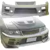 ModeloDrive FRP BSPD Front Bumper > Mitsubishi Evolution EVO5 EVO6 1998-2001> 4dr - Image 1