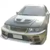 ModeloDrive FRP BSPD Front Bumper > Mitsubishi Evolution EVO5 EVO6 1998-2001> 4dr - Image 10