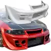 ModeloDrive FRP DMD Front Bumper > Mitsubishi Evolution EVO5 EVO6 1998-2001> 4dr - Image 1