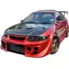 ModeloDrive FRP DMD Front Bumper > Mitsubishi Evolution EVO5 EVO6 1998-2001> 4dr - Image 2