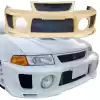 ModeloDrive FRP EVO5 Wide Body Front Bumper > Mitsubishi Evolution EVO5 EVO6 1998-2001 - Image 6