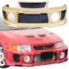 ModeloDrive FRP EVO5 Wide Body Front Bumper > Mitsubishi Evolution EVO5 EVO6 1998-2001 - Image 1