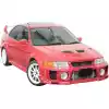 ModeloDrive FRP EVO5 Wide Body Front Bumper > Mitsubishi Evolution EVO5 EVO6 1998-2001 - Image 4