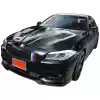 ModeloDrive Carbon Fiber VRS Hood > BMW 5-Series F10 2011-2016 - Image 7