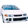 ModeloDrive FRP EVO6 Wide Body Front Bumper > Mitsubishi Evolution EVO5 EVO6 1998-2001 - Image 7