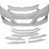 ModeloDrive FRP BALS V2 Front Bumper > Honda HR-V 2016-2018 - Image 4