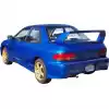 ModeloDrive FRP SYM Rear Bumper > Subaru Impreza (GC8) 1993-2001 > 4dr Sedan - Image 2