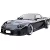 ModeloDrive FRP VSID FN Wide Body Side Skirts > Mazda RX-7 FD3S 1993-1997 - Image 2