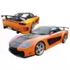 ModeloDrive FRP VSID FN Wide Body Kit w Wing > Mazda RX-7 FD3S 1993-1997 - Image 3