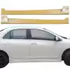 ModeloDrive FRP GALX Side Skirts > Toyota Yaris 2007-2011 > 4dr Sedan - Image 7