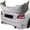 ModeloDrive FRP GALX Rear Bumper > Toyota Yaris 2007-2011 > 4dr Sedan - Image 7