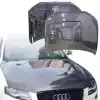 ModeloDrive Carbon Fiber VVV Hood > Audi A4 2009-2012 - Image 12