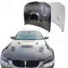 ModeloDrive Carbon Fiber VORT Hood > BMW M3 E92 E93 2008-2013 - Image 1