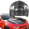 ModeloDrive Carbon Fiber ZL1 Style Hood > Chevrolet Camaro 2016-2021 - Image 19