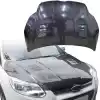 ModeloDrive Carbon Fiber KR Vented Hood > Ford Focus 2012-2014 - Image 14