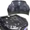 ModeloDrive Carbon Fiber KR Vented Hood > Ford Focus 2012-2014 - Image 1