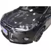 ModeloDrive Carbon Fiber KR Vented Hood > Ford Focus 2012-2014 - Image 2