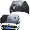 ModeloDrive Carbon Fiber KR Vented Hood > Ford Focus 2015-2018 - Image 8