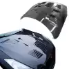 ModeloDrive Carbon Fiber GT Type-3 Hood > Nissan GT-R GTR R35 2009-2016 - Image 1