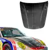 ModeloDrive Carbon Fiber GTR Hood > Porsche 911 (997) 2006-2012 - Image 10