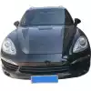 ModeloDrive Carbon Fiber MASO Hood > Porsche Cayenne (958) 2011-2014 - Image 18