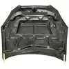 ModeloDrive Carbon Fiber V-Style Hood > Hyundai Genesis 2010-2012> 2dr Coupe - Image 7