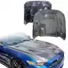 ModeloDrive Carbon Fiber SSH Cowl Hood > Ford Mustang 2015-2017 - Image 14