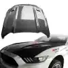 ModeloDrive Carbon Fiber GT Hood > Ford Mustang 2015-2017 - Image 4