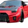 ModeloDrive FRP LBPE SE Wide Body Fenders (front) > Nissan GT-R GTR R35 2009-2016 - Image 8