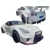 ModeloDrive FRP LBPE SE Wide Body Kit w Wing > Nissan GT-R GTR R35 2009-2016 - Image 8