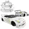 ModeloDrive FRP LBPE SE Wide Body Kit w Wing > Nissan GT-R GTR R35 2009-2016 - Image 9