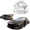 ModeloDrive FRP LBPE SE Wide Body Kit w Wing > Nissan GT-R GTR R35 2009-2016 - Image 5