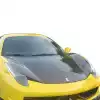 ModeloDrive Carbon Fiber OER Hood > Ferrari 488 GTB F142M 2016-2019 - Image 1