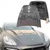 ModeloDrive Carbon Fiber HAMA Hood > Porsche Cayenne (958) 2011-2014 - Image 12