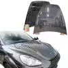 ModeloDrive Carbon Fiber LUMM Hood > Porsche Cayenne (958) 2011-2014 - Image 9