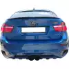 ModeloDrive FRP HAMA Rear Opional Diffuser Center Hole > BMW X6 E71 M 2008-2014 - Image 14