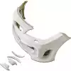 ModeloDrive FRP LVL Wide Body Front Bumper 5pc > BMW Z4 E89 2009-2016 - Image 8