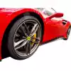 ModeloDrive Partial Carbon Fiber MDES Side Skirts > Ferrari 488 GTB F142M 2016-2019 - Image 7