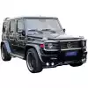 ModeloDrive FRP HAMA Front Lip Valance 3pc > Mercedes-Benz G500 (W463) 1999-2018 - Image 2