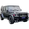 ModeloDrive FRP HAMA Wide Body Fender Flares (set) 4pc > Mercedes-Benz G500 (W463) 1999-2018 - Image 2