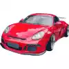 ModeloDrive FRP GT3-Z Front Bumper > Porsche Cayman (987) 2009-2012 - Image 4