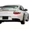 ModeloDrive Partial Carbon Fiber GT2 RS Turbo Wide Rear Bumper > Porsche 911 (997) 2010-2012 - Image 4