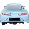 ModeloDrive FRP VAR Rear Bumper w Diffuser 4pc > Toyota Supra JZA80 1993-1998 - Image 6